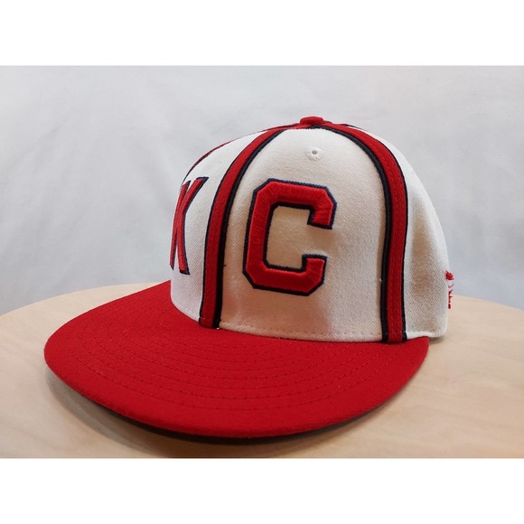 Vintage Kansas City Monarchs New Era 59Fifty Negro League Fitted Cap Size 7 - Picture 2 of 8